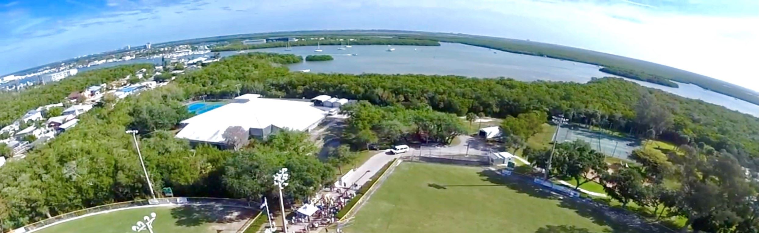 Aerial of Bay Oaks