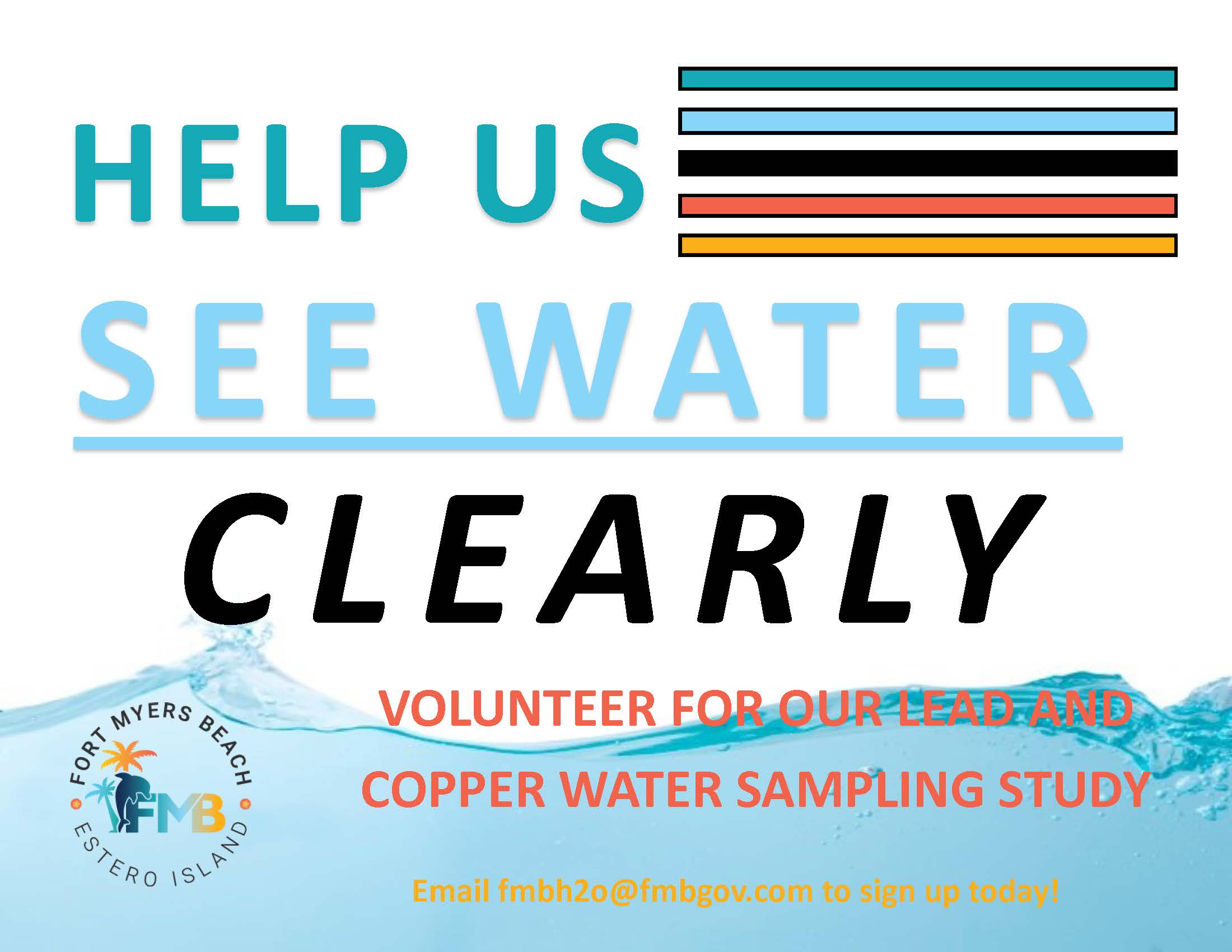 Lead and Copper sampling study flyer may 2021