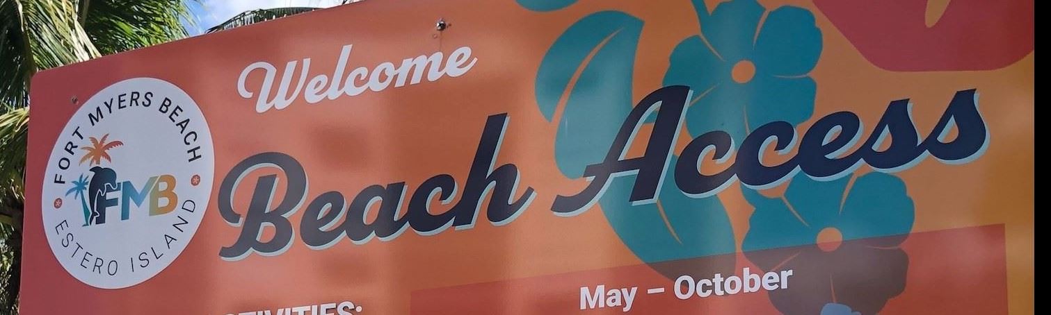 beach access new signs august 2021