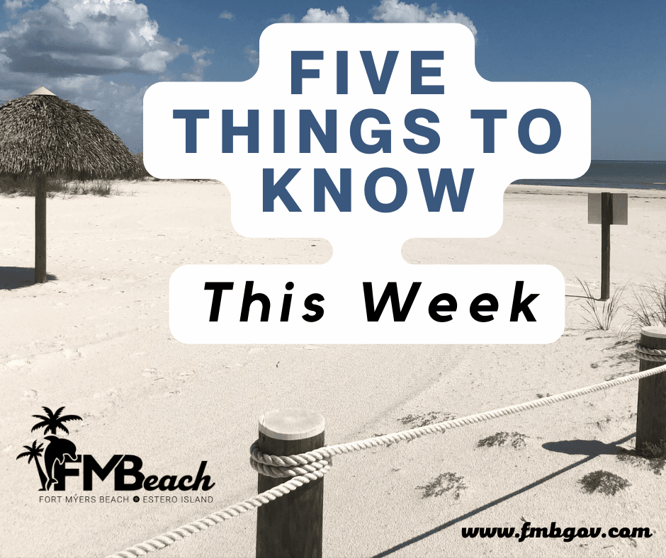 5 things to know this week