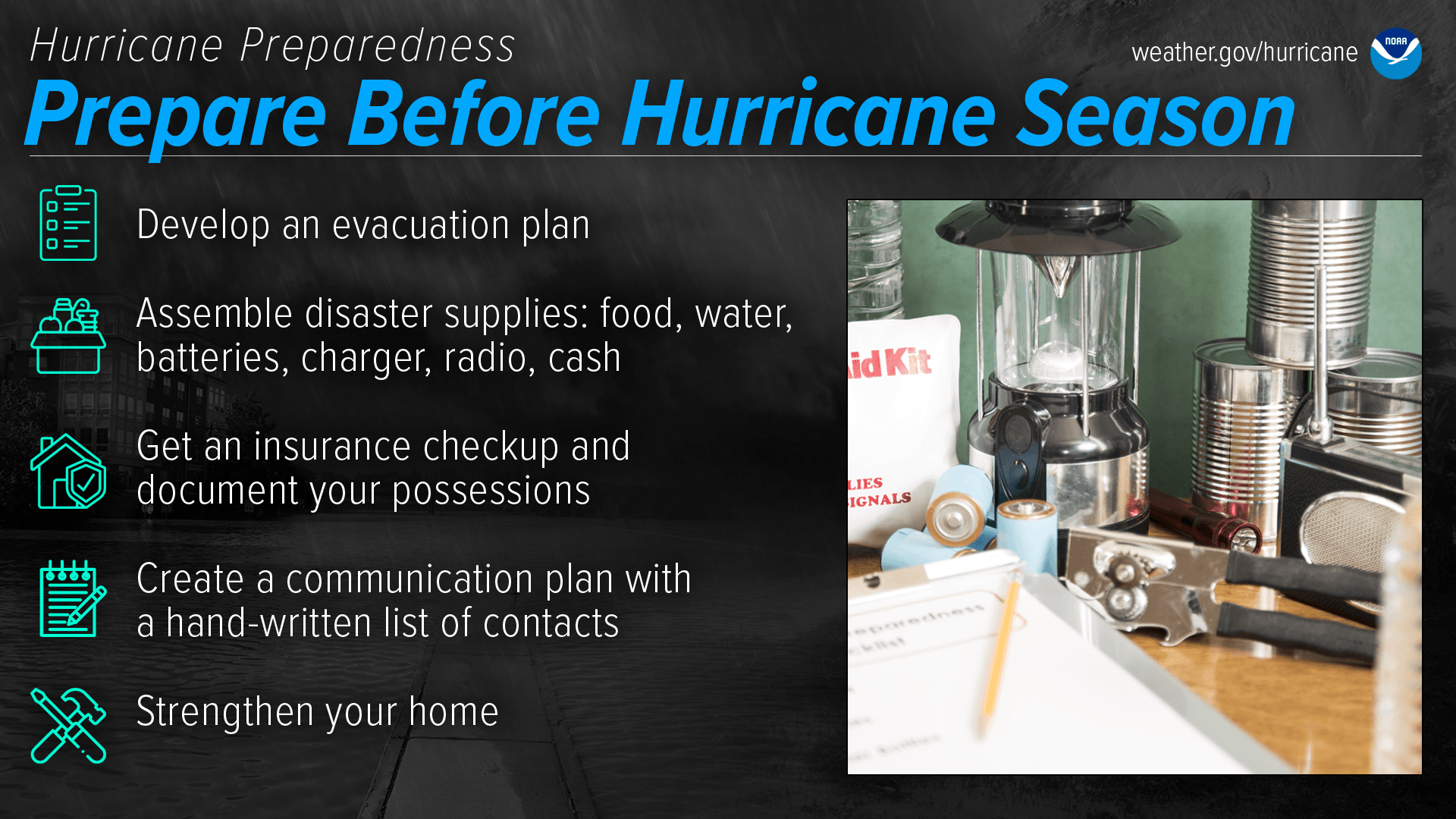 Day 2 - Prepare before Hurricane Season