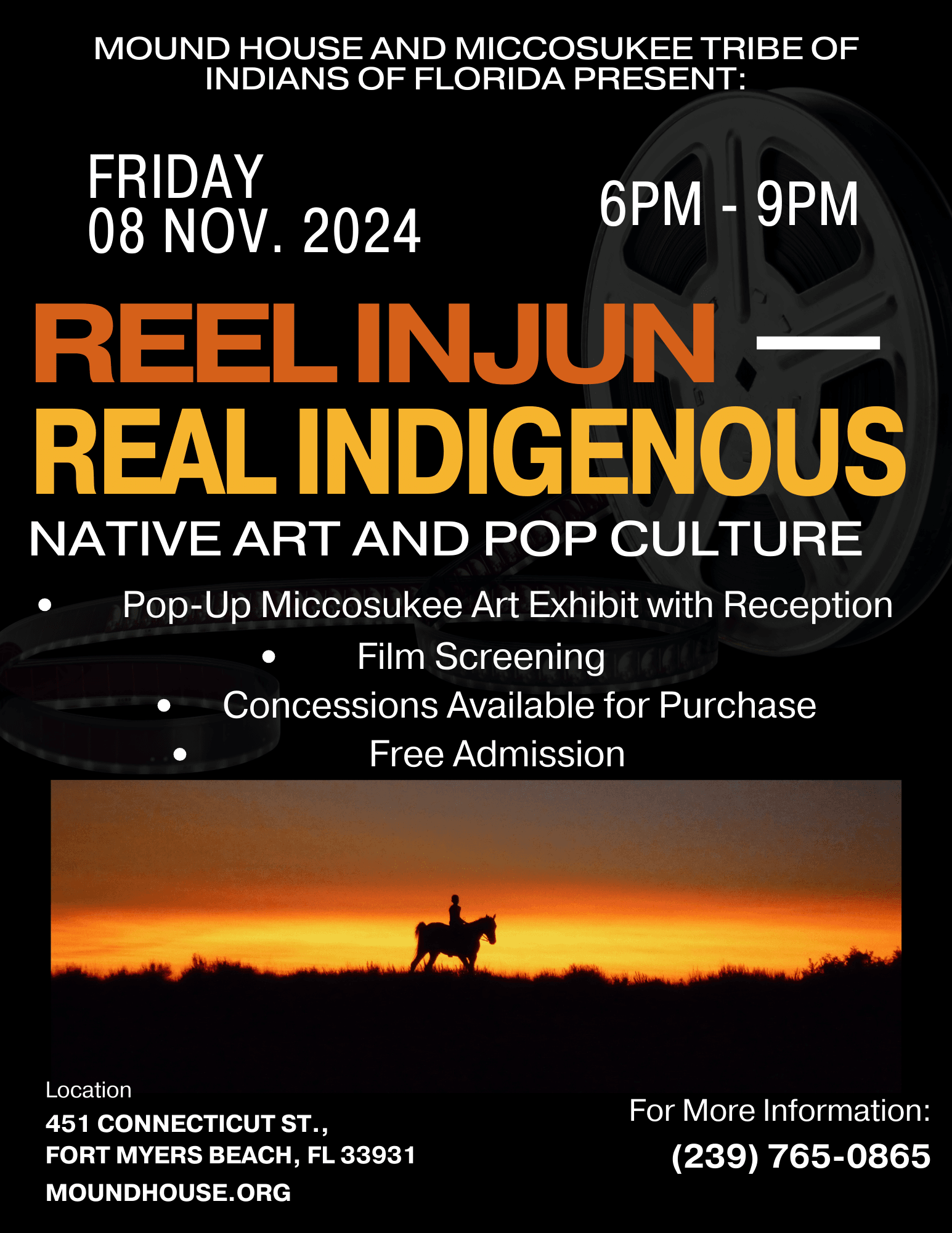 Reel Injun Real Indigenous Flyer