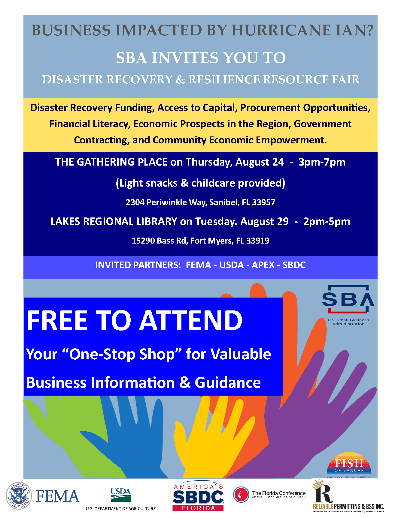 SBA event flyer august 24 2023