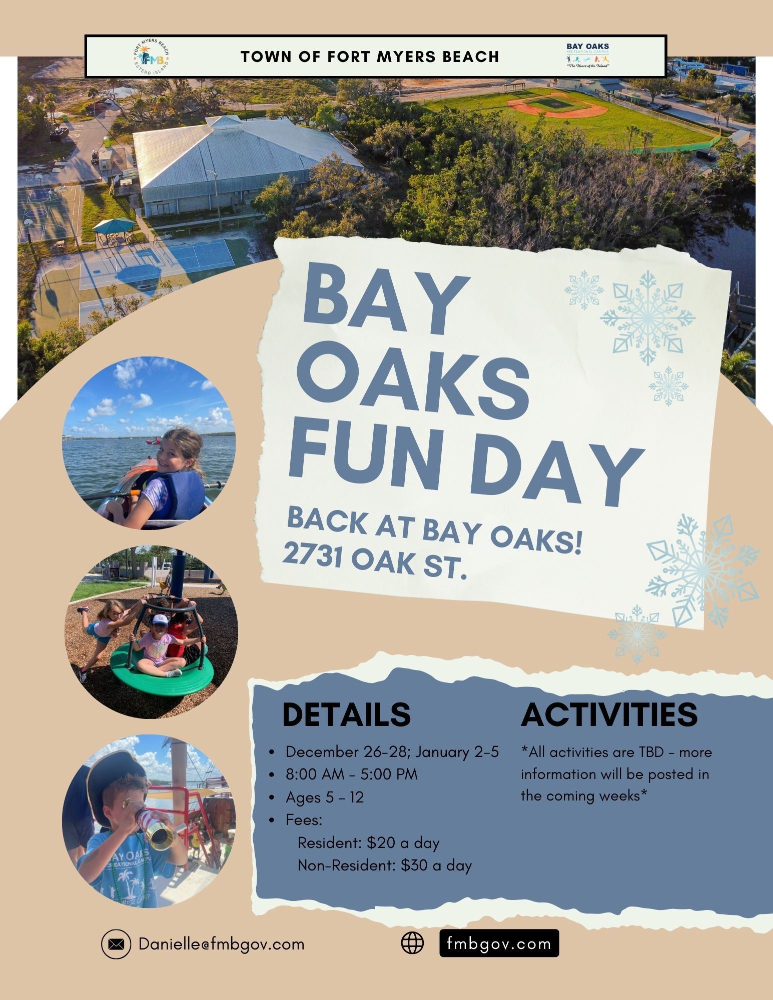 Bay Oaks Fun Days - Dec-Jan